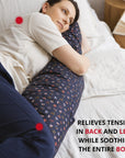 MINICAMP C-Shape Nursing & Comfort Pillow - Organic Cotton Support for Pregnancy & Sleep by Minicamp at brixbailey.com