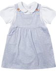 Blue Dotty Dress