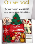 Christmas Themed Dog Treats Gift Box