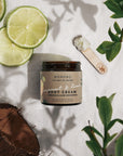Coconut and Lime Body Cream / Calming and Moisturizing