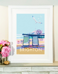 Brighton Seaside Memory Artwork