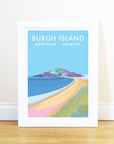 Burgh Island Vintage Seaside Travel Poster Print