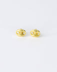 BUTTON STUDS EARRINGS