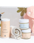 Organic full care new baby gift set - welcome little one!-0
