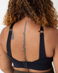 Maternity & Nursing Sports Bra | B–F Cup | Black