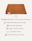 Travel Yoga Mat – GINGER