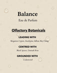Balance Eau de Parfum | Centre the Mind & Restore Calm 100ml