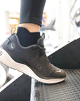 Bamboo Trainer Socks - Deep Black - 5 Pack