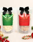Happy Holidays Christmas Soak Luxury Himalayan Bath Salts – Lemon Ginger Scent