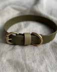 Bentley Olive & Khaki Colour Block Collar