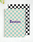 Besties Checkerboard Card