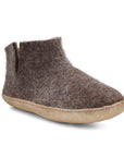 Classic Boot - Brown with Rubber