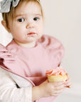 Ruffle Angel Bib - Best Seller 3 Pack Bundle Peach Blush, Peony & Sage