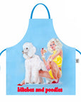 Bitches and Poodles Art Apron