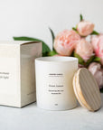 Green Lemon Candle Spa Gift Box, Relaxing Package with Shower steamers and Eye Mask