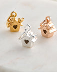 Bird House Silver Charm