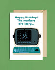 Severance MDR Birthday Card - The Numbers Are Scary