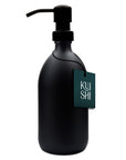 Black Soap Dispenser Stainless Steel Pump-0