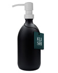Black Soap Dispenser Stainless Steel Pump-4