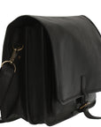 Versatile Traveler: Leather Messenger Bag