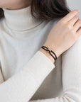 Golden Soho Diamond Cord Bracelet