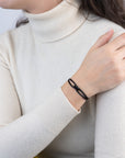 Black Soho Cord Bracelet