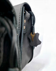Vintage Leather Saddle Backpack for 14.5 Inch Laptop