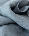 Honeycomb Fine Waffle Towel - Blue Fog