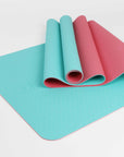 2 Tone TPE Premium Yoga Mat-5