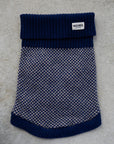Navy Dog Jumper In Merino Lambswool