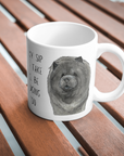 Blue Chow Chow Mug – Perfect for Dog Lovers and Coffee Enthusiasts!