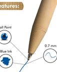 Paper Ballpoint Pens - 24 Pack