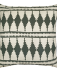 Bobbin Square Cushion - Slate Green