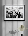 Timeless Beauty: Traditional Costumes of Spetses - Black & White Photography Wall Art by George Tatakis at brixbailey.com