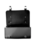 Handmade Leather Bowler Bag - Black