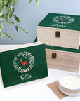 Personalised Woodland Deer Christmas Eve Box