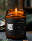 The Boy Scout Candle