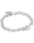 Chihuahua Silver Dog Charm Bracelet