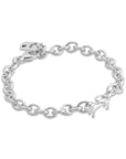 Dachshund Silver Dog Charm Bracelet