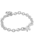 Maltipoo Silver Dog Charm Bracelet