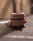 Brew Cork Glass Cup - 8oz | Frappe