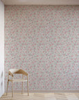 Hand Painted Watercolour Roses Wallpaper