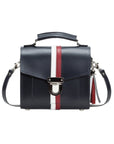 Handmade Leather Sugarcube Handbag - British Edit