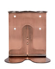 Copper Double Bottle Holder for Walls
