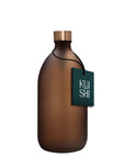 Frosted Amber Bottle and Cap