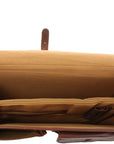 Versatile Traveler: Leather Messenger Bag