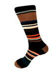 Horizontal Stripe Socks Collection - Autumn Echo