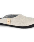 Natural White Lambswool Slippers