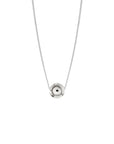 Silver Bubble Pendant Necklace