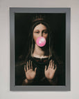 Bubble Gum Renaissance Framed Print